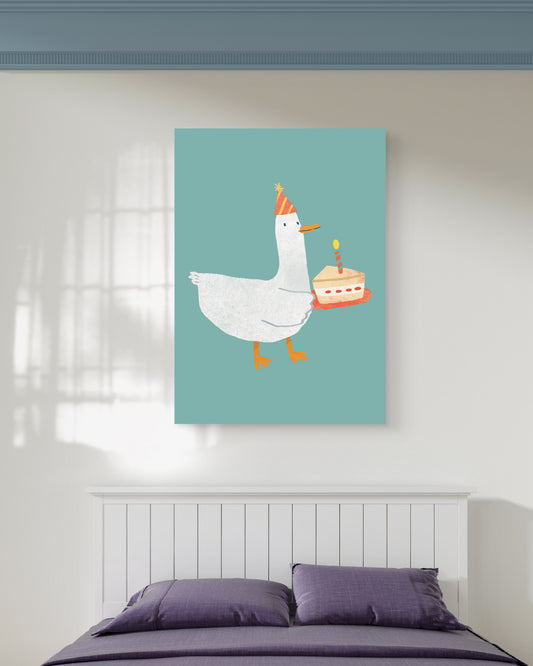 Sailor Goose Canvas Painting