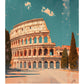 Roman Glow Canvas Painting