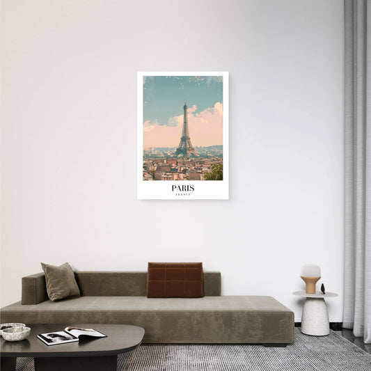 Paris Dawn Canvas Painting