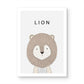 Soft Lion Canvas Painting