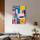 Patch Play Canvas Painting