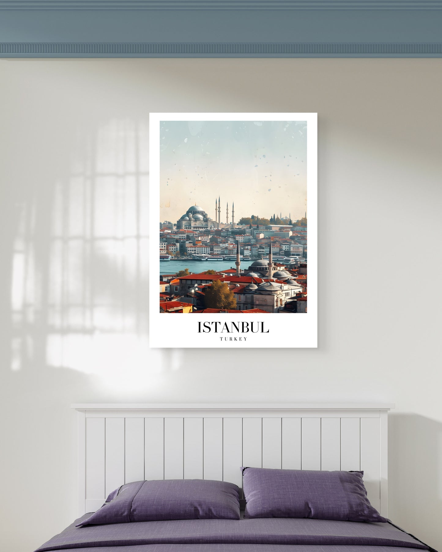 Istanbul Haze Canvas Painting