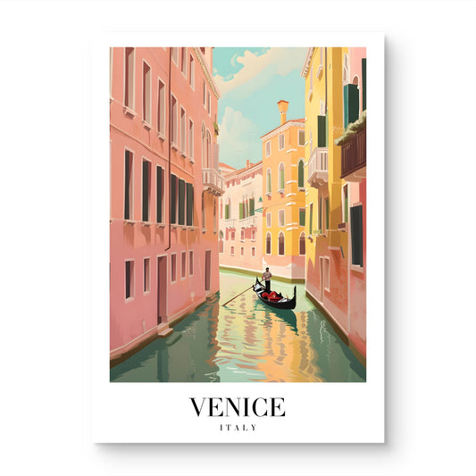 Venice Lane Canvas Painting