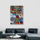 Cat Eyes Canvas Painting