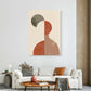 Terracotta Muse Canvas Painting