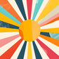 Sunburst Joy Canvas Painting