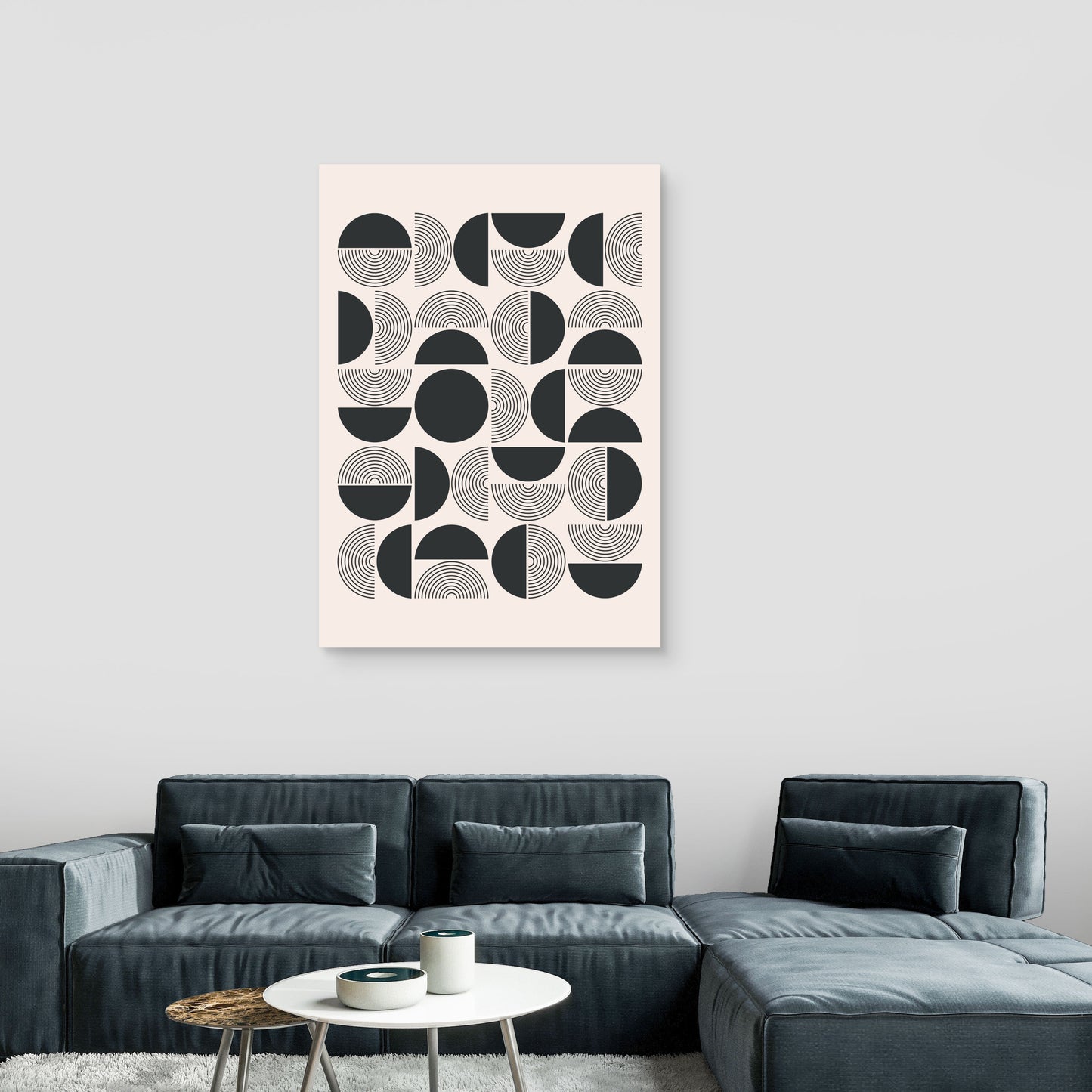 Mono Blocks Canvas Painting