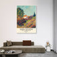 Van Gogh Village Canvas Painting