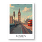 London Fog Canvas Painting