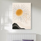 Sun Lines Canvas Painting