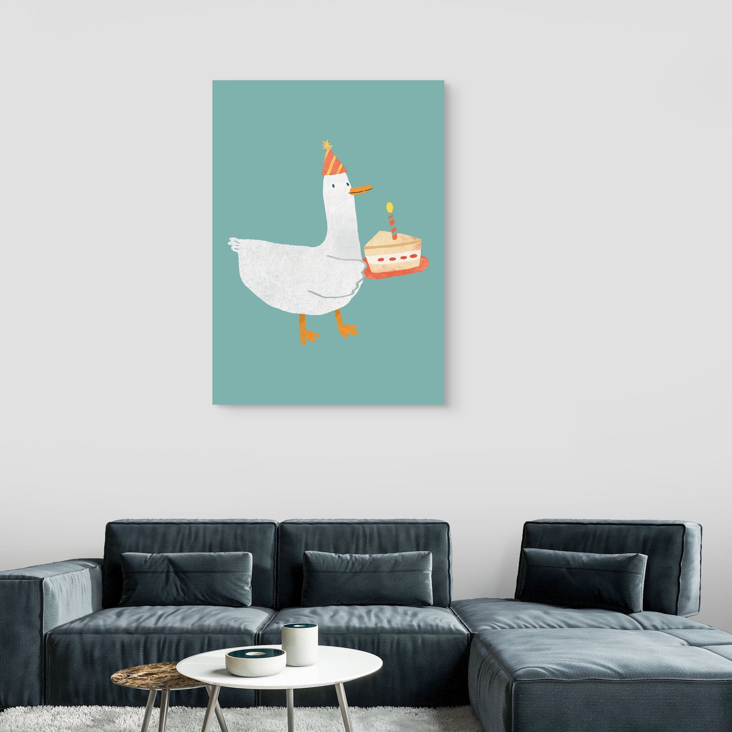 Sailor Goose Canvas Painting