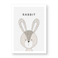 Sweet Rabbit Canvas Painting