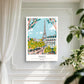 Paris Garden Canvas Painting