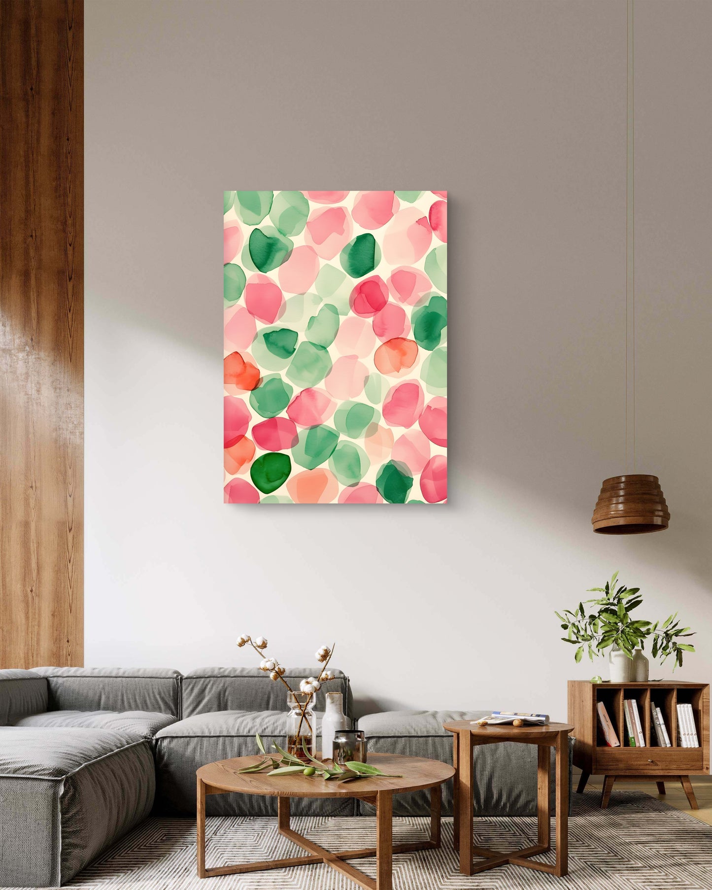 Candy Bloom Canvas Painting