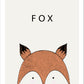 Little Fox Canvas Painting