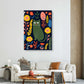 Midnight Jungle Canvas Painting