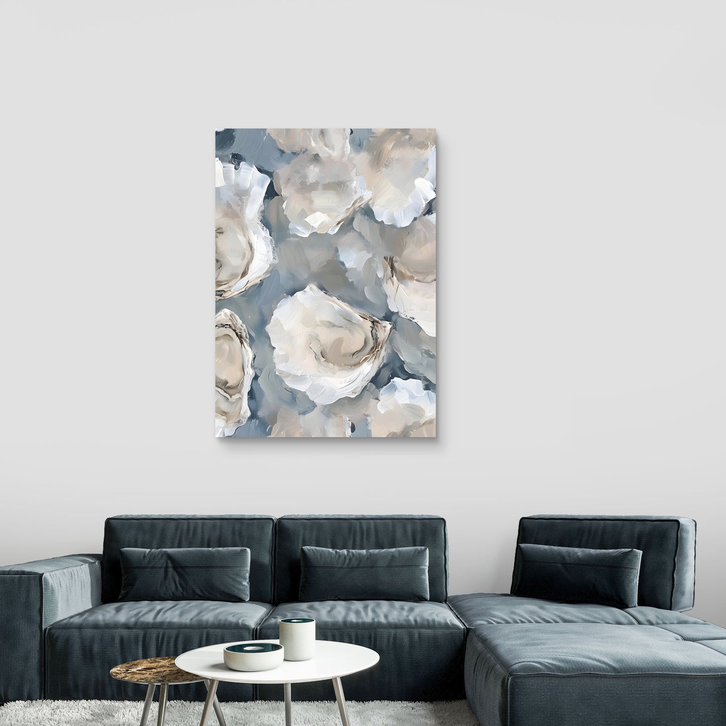 Cloud Marble Canvas Painting