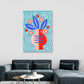 Blue Vase Canvas Painting