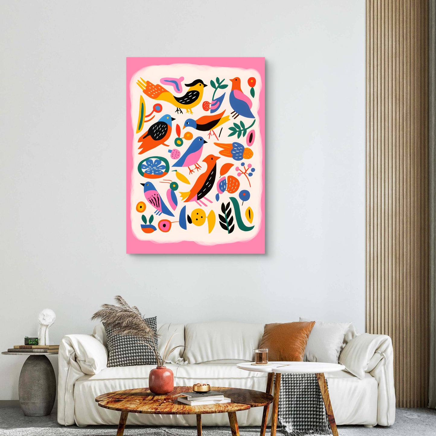 Jungle Party Canvas Painting