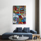 Cat Eyes Canvas Painting