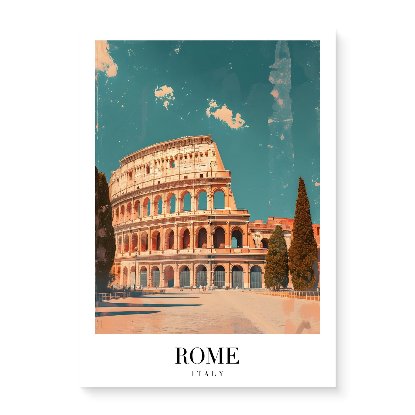 Roman Glow Canvas Painting