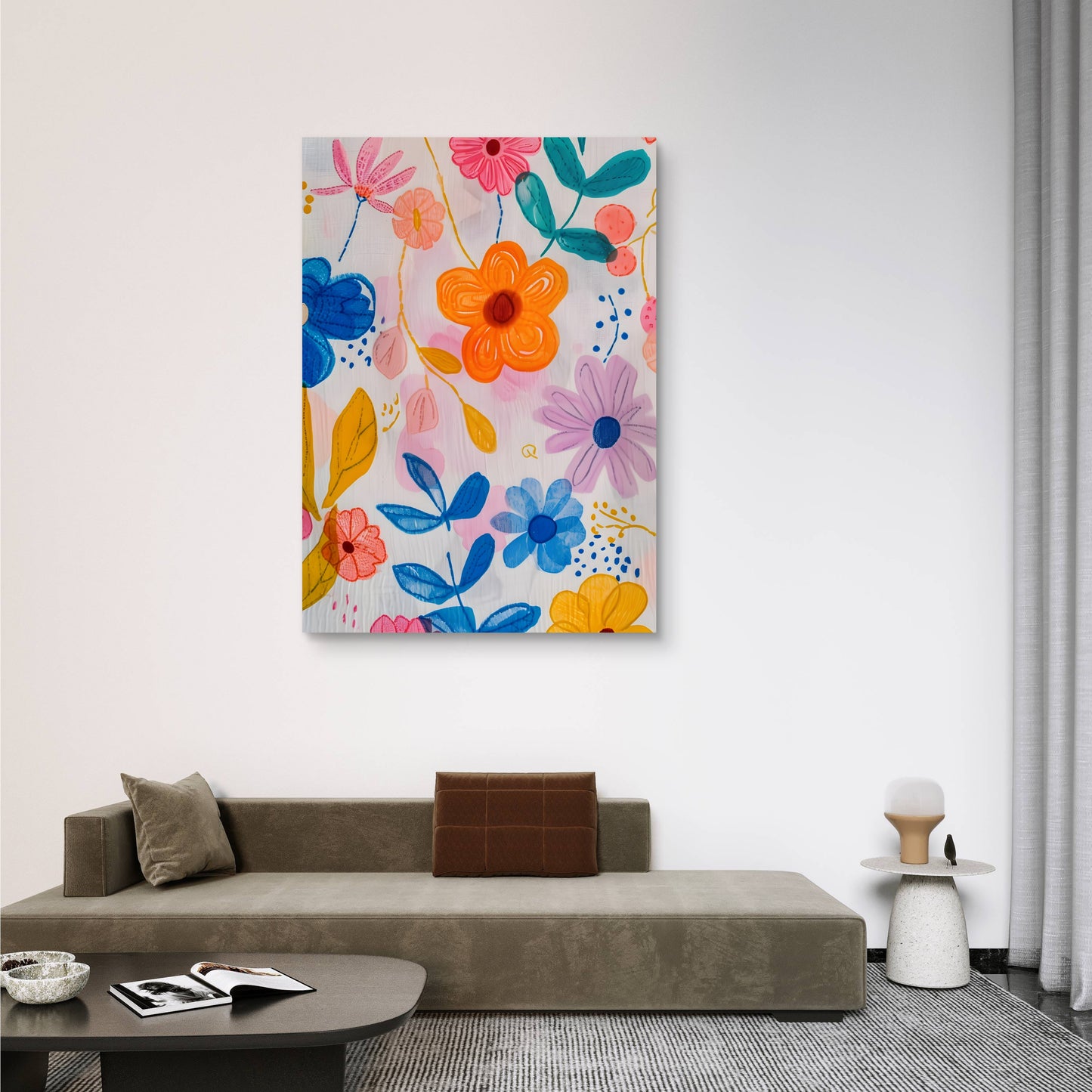 Bloom Garden Canvas Painting