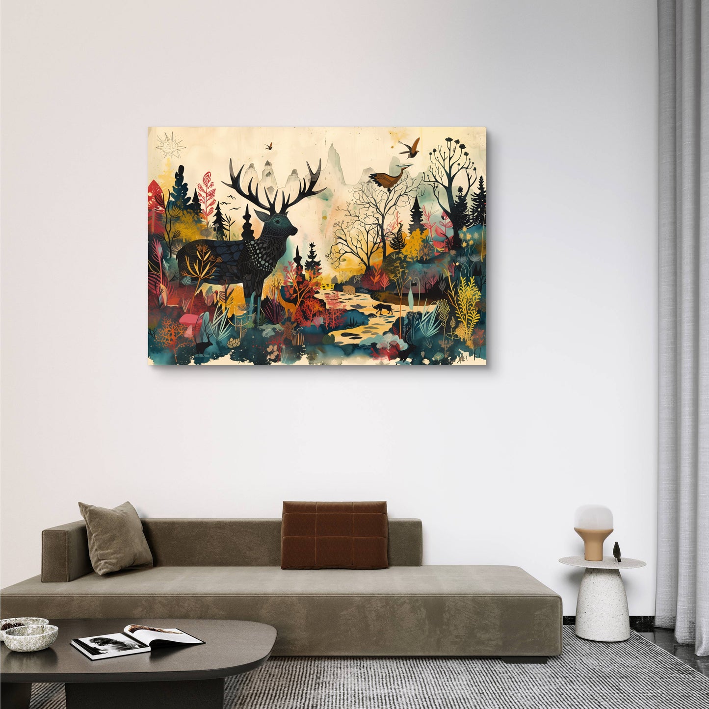 Wild Parade Canvas Painting