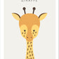 Dreamy Giraffe Canvas Painting