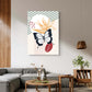 Butterfly Palm Canvas Painting