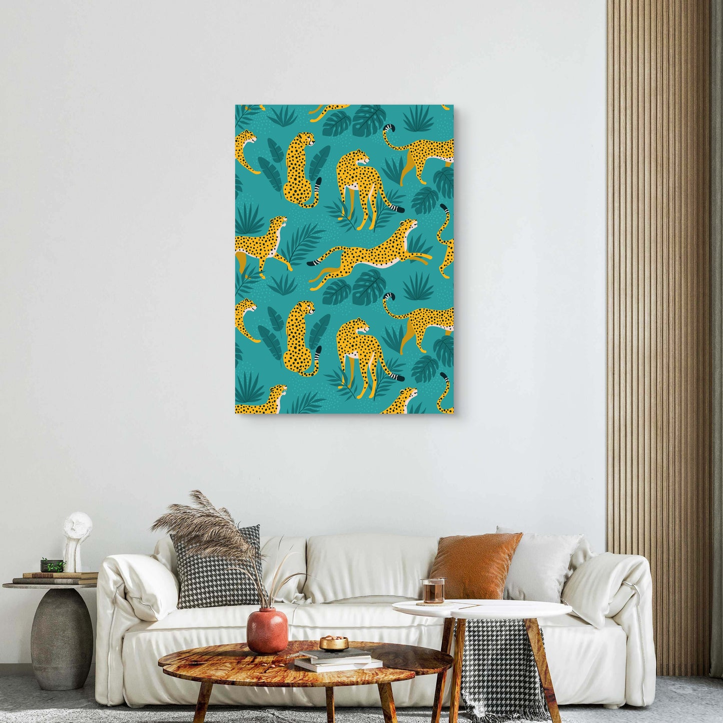Ocean Whales Canvas Painting