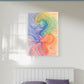 Rainbow Flow Canvas Painting