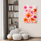 Pink Daisies Canvas Painting