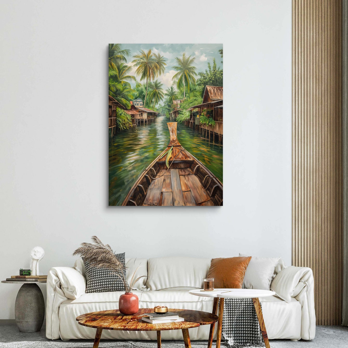 Forest Path Canvas Painting