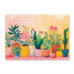 Plant Shelf Canvas Painting