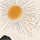 Sun Lines Canvas Painting