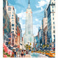 New York Mist Canvas Painting