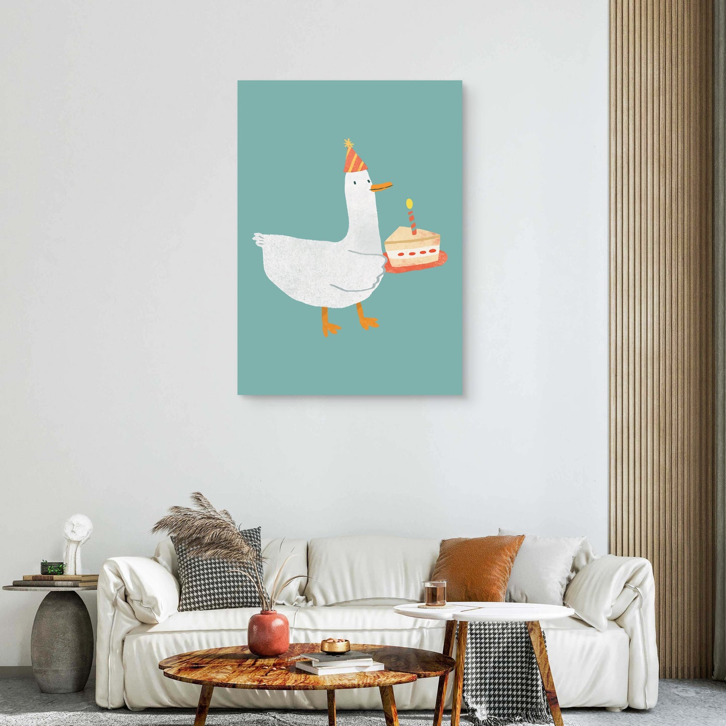 Sailor Goose Canvas Painting