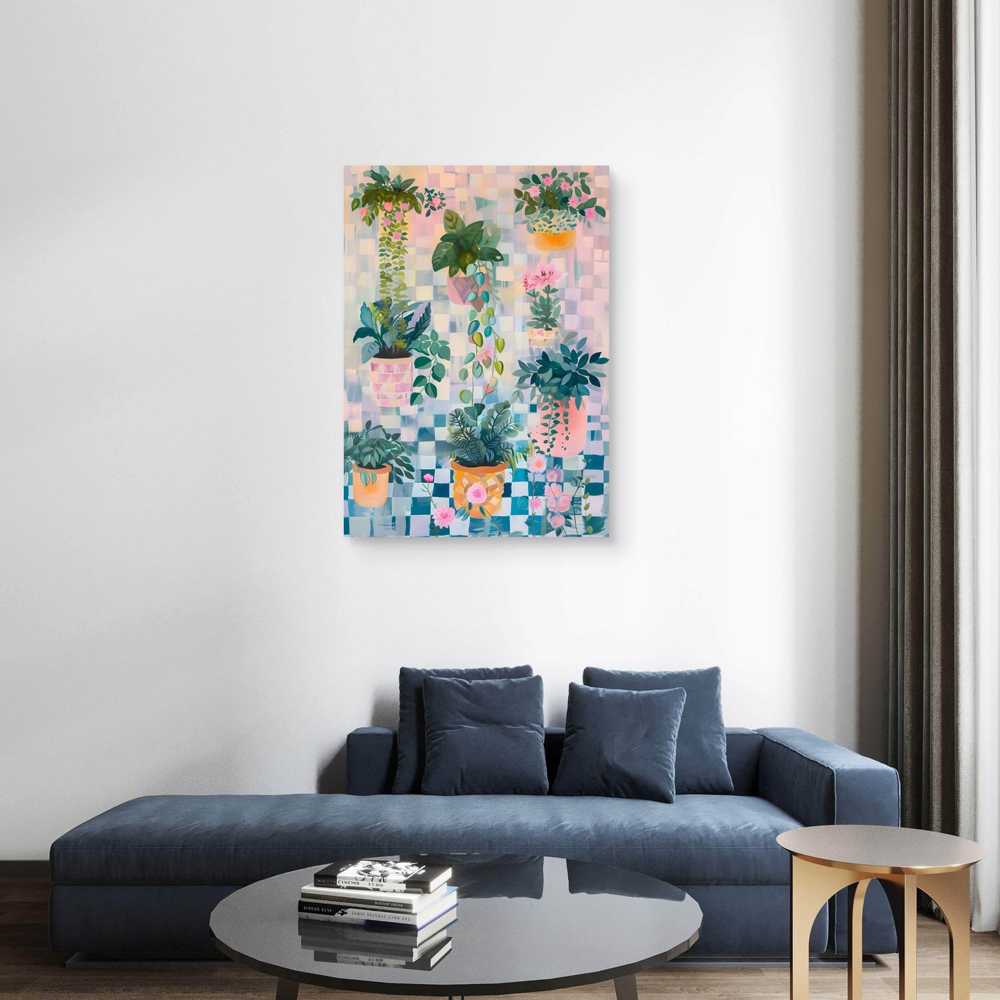 Secret Patio Canvas Painting