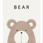 Tiny Bear Canvas Painting