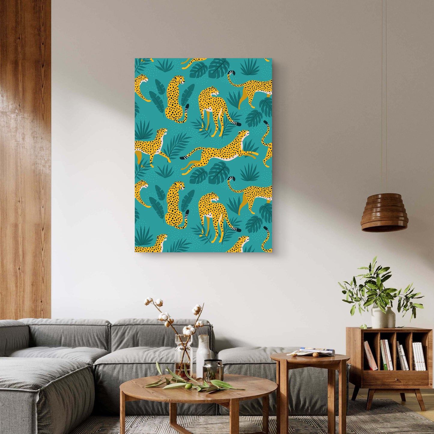 Ocean Whales Canvas Painting