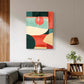 Retro Sunset Canvas Painting