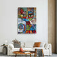 Cat Eyes Canvas Painting