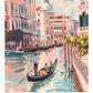 Venice Blush Canvas Painting