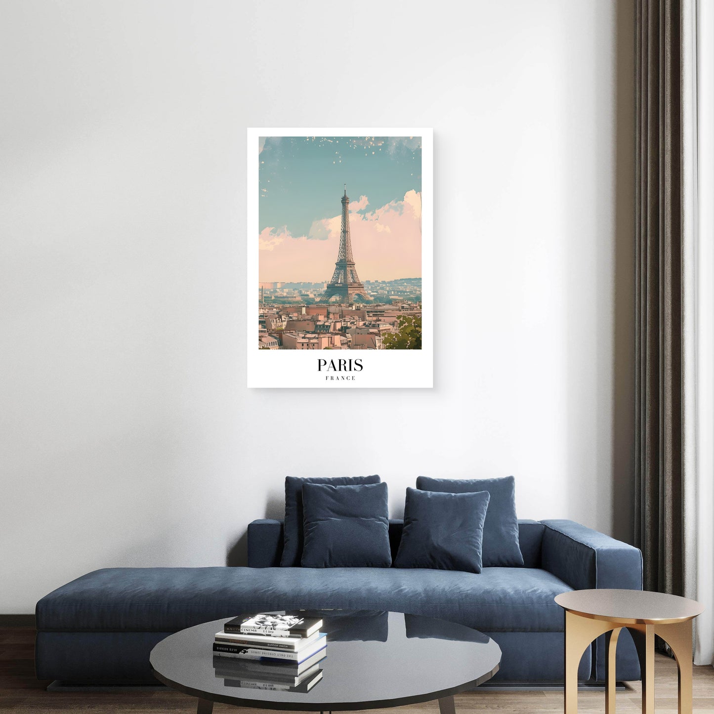 Paris Dawn Canvas Painting