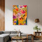 Floral Joy Canvas Painting