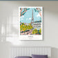 Paris Garden Canvas Painting