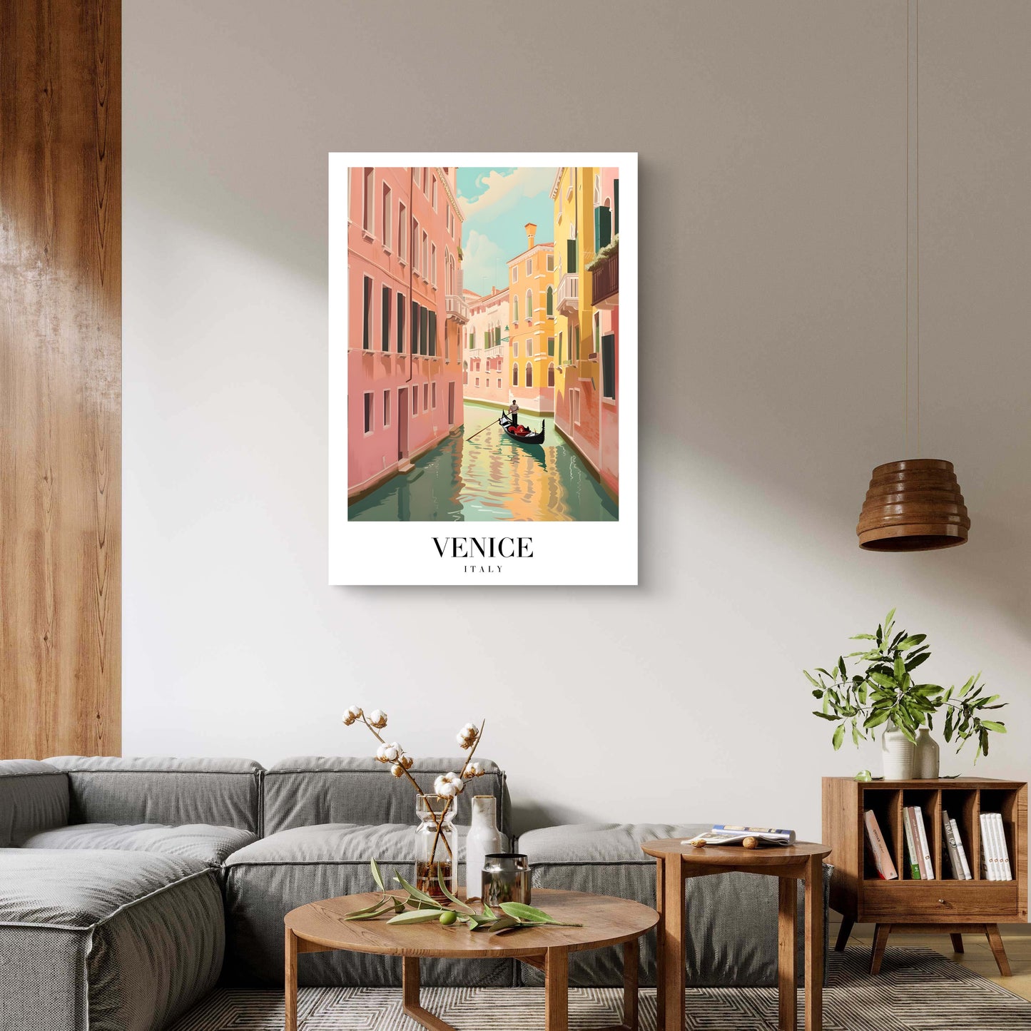 Venice Lane Canvas Painting
