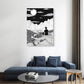 Moon Lake Canvas Painting