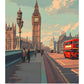 London Fog Canvas Painting
