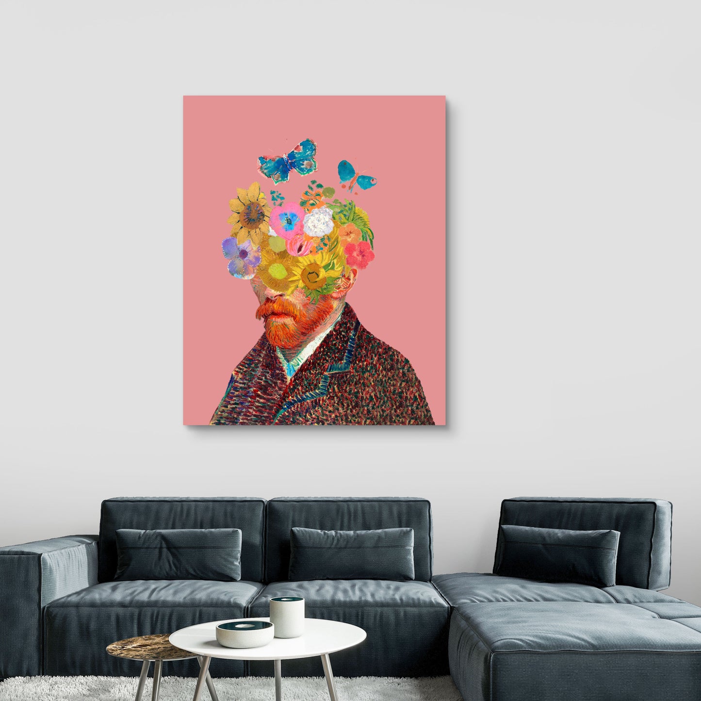 Floral Mind Canvas Painting